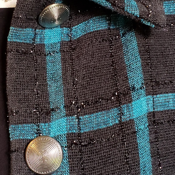 Christopher & Banks Plaid pre-loved jacket - Picture 4 of 5